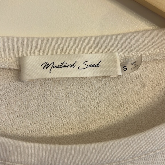 Mustard seed long sleeve ombré top - Picture 3 of 6